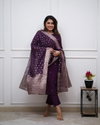 Swati By Nsf Pv Chanderi With Embrodeiry Work Top With Bottom Dupatta Bulk Orders In India
